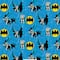 Camelot Fabrics DC Comics Batman Rope Fleece Precut Set